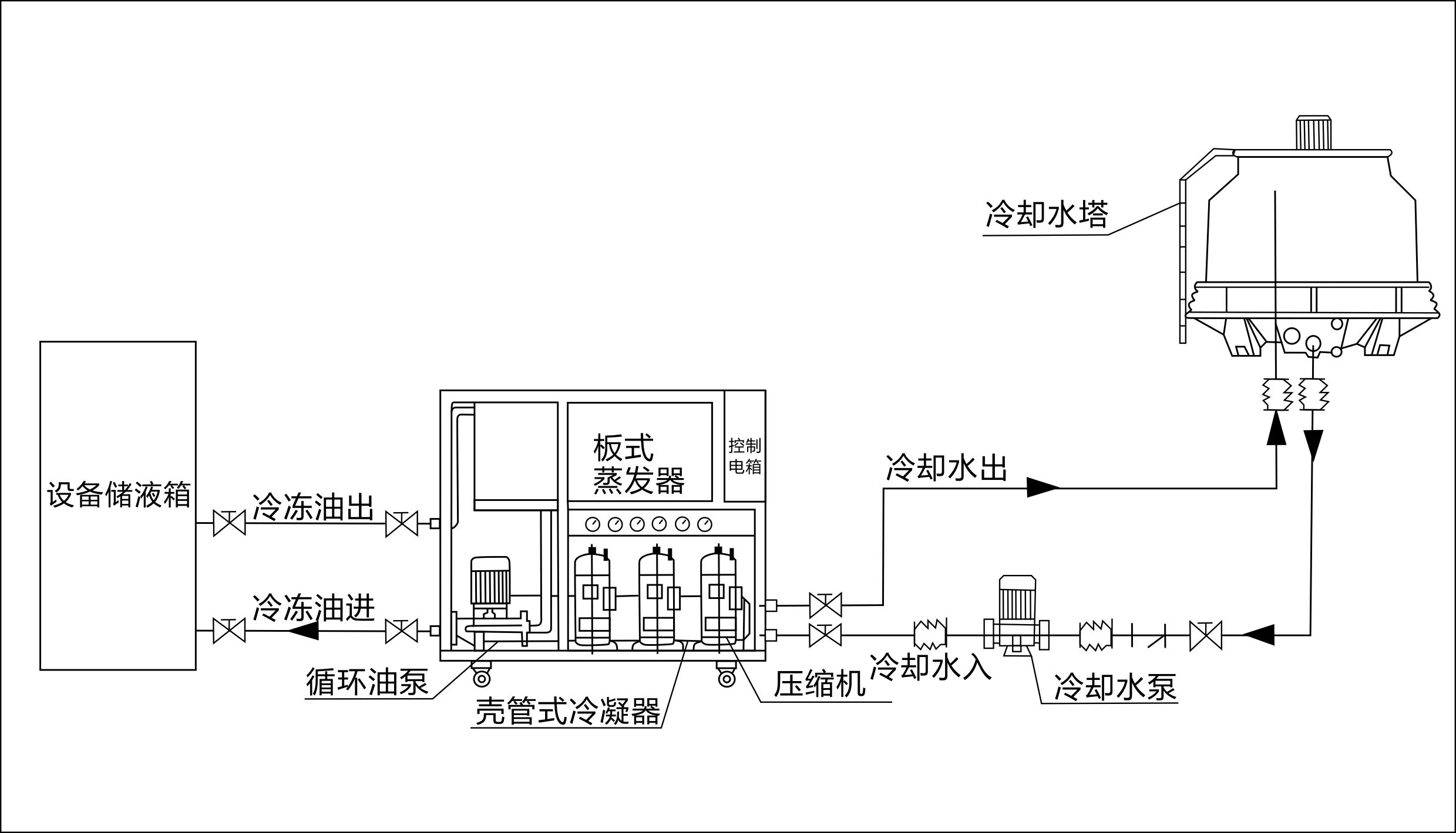 水冷式油冷機圖紙.png